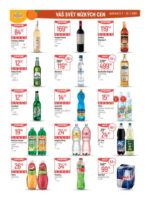 akční leták Globus 16.7.2025-22.7.2025