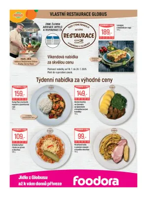 akční leták Globus 16.7.2025-22.7.2025