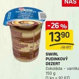 Dezert pudinkový Swirl Omira