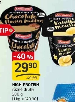 Dezerty High protein Ehrmann