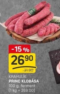 Klobása Princ Krahulík