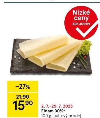 Sýr Eidam 30%
