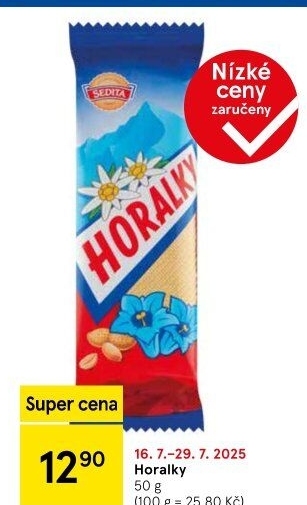 Oplatky Horalky Sedita