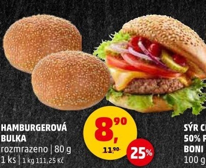 Bulka na hamburger