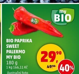 Paprika Palermo bio My BIO