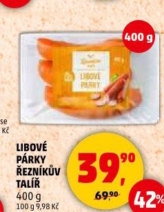 Párky libové Řezníkův talíř
