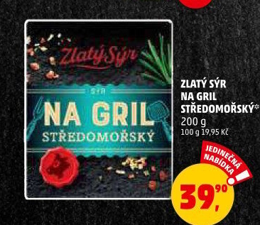 Sýr na gril Zlatý sýr