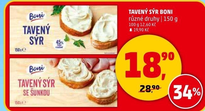 Sýr tavený Boni