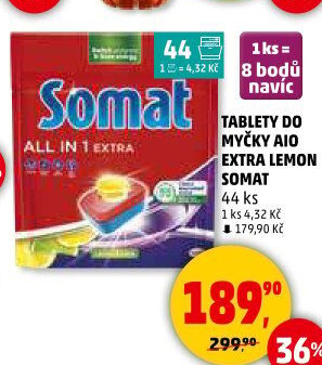 Tablety do myčky All in 1 Extra Somat