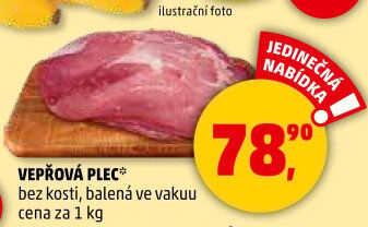 Vepřová plec bez kosti