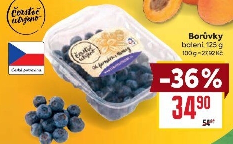 Borůvky Čerstvě utrženo - BILLA akcniletaky.com
