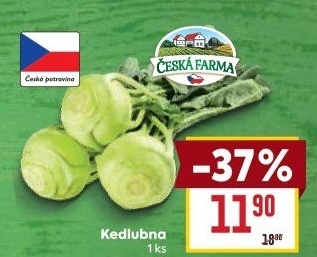 Kedlubna Česká farma