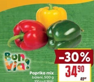 Paprika mix Billa Bonvia