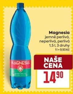 Přírodní voda Magnesia