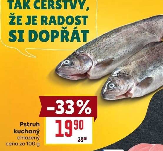Pstruh kuchaný