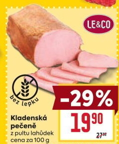 Pečeně kladenská LE&amp