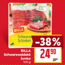 Šunka schwarzwaldská Billa