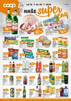 akční leták COOP 16.7.2025-29.7.2025