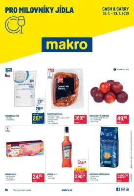 akční leták Makro 16.7.2025-29.7.2025