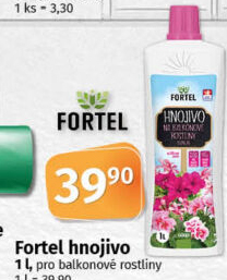 Hnojivo na balkonové rostliny tekuté Fortel
