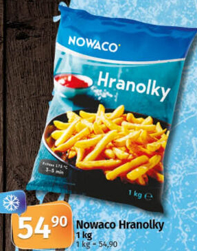 Hranolky mražené Nowaco