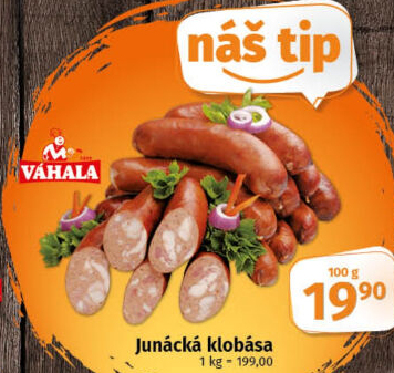 Junácká klobása Váhala