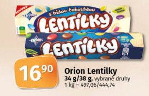 Lentilky Orion