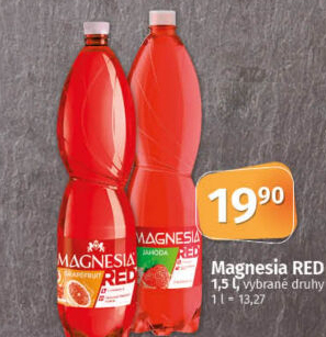 Minerální voda Magnesia Red