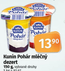 Mléčný Pohár Mlékárna Kunín