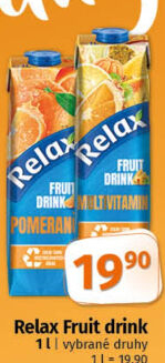 Nápoj Fruit drink Relax