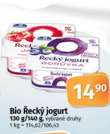 Ochucený jogurt řecký 0% Milko