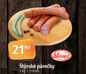 Párečky štýrské Steinex
