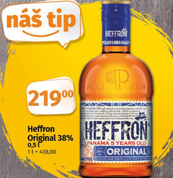 Rum Original 5YO Heffron Panama