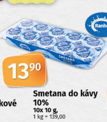 Smetánky do kávy Ranko