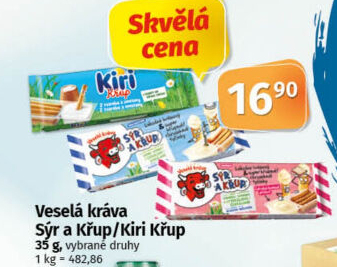 Sýr a křup Kiri