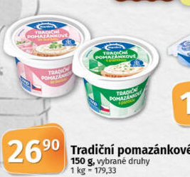 Tradiční pomazánkové Ranko