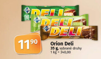 Tyčinka Deli Orion