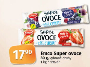 Tyčinka Super Ovoce Emco