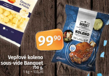 Vepřové koleno s kostí Sous vide Banquet