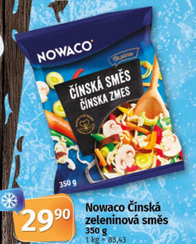 Zeleninová čínská směs mražená Nowaco
