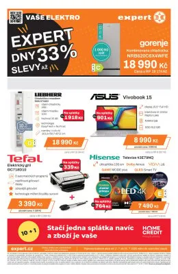 akční leták Expert elektro 17.7.2025-23.7.2025
