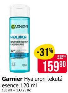 Pleťová hyaluronová esence Barrier Repair Garnier