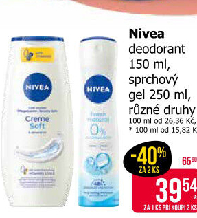 Sprchový gel Nivea - Teta drogerie akcniletaky.com