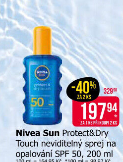 Sprej na opalování OF 50 Protect&amp