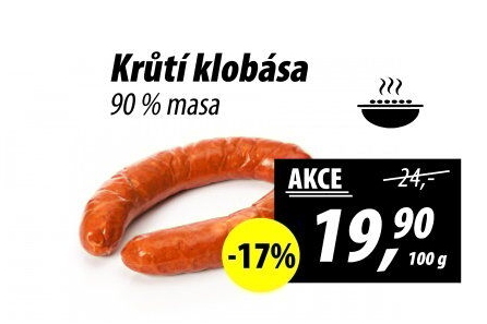 Krůtí klobása