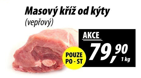 Masový kříž od kýty vepřový