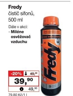 Čistič odpadů Fredy