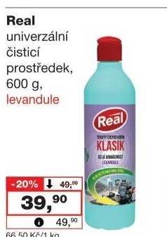 Čisticí krém Klasik Real