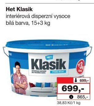 Interiérová barva Het Klasik