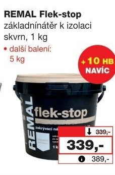 Izolační nátěr Flek - stop Remal